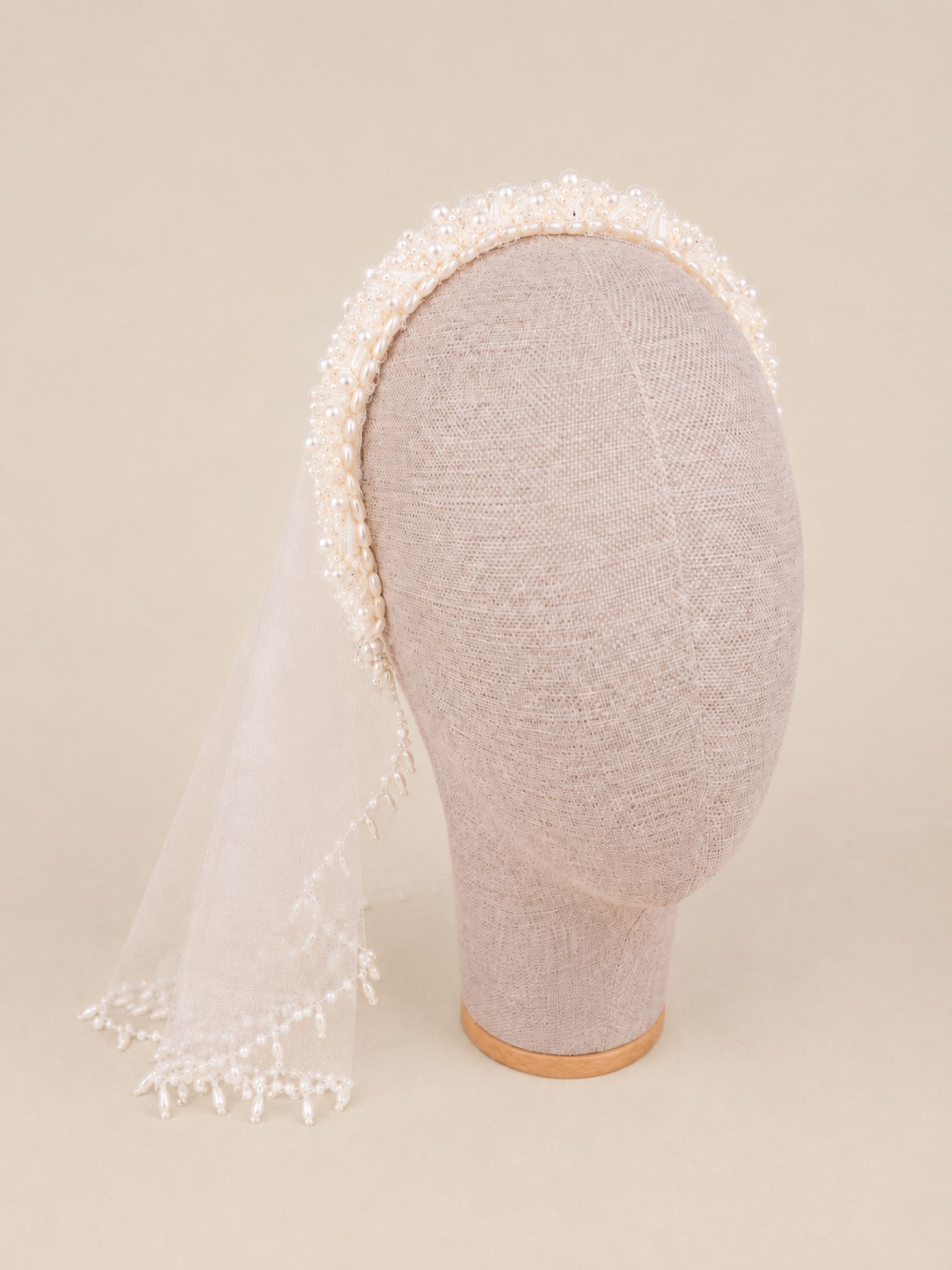 Lumina Veiled Headband - Görsel 5