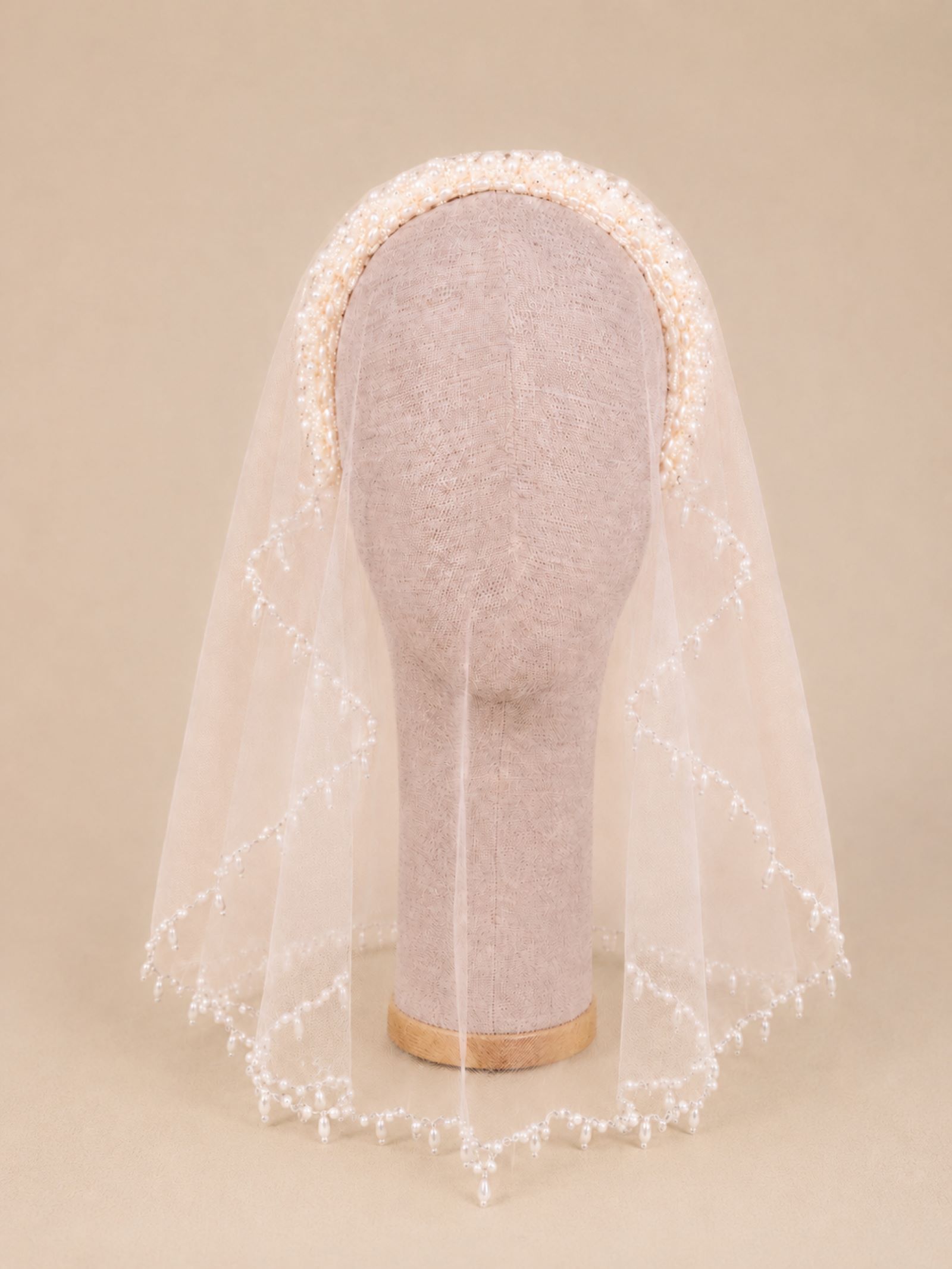 Lumina Veiled Headband - Görsel 4