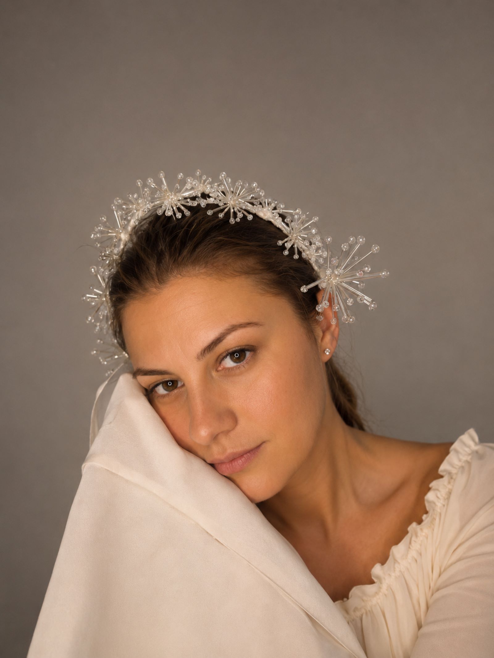 Asteral Dandelion Tiara - Görsel 2
