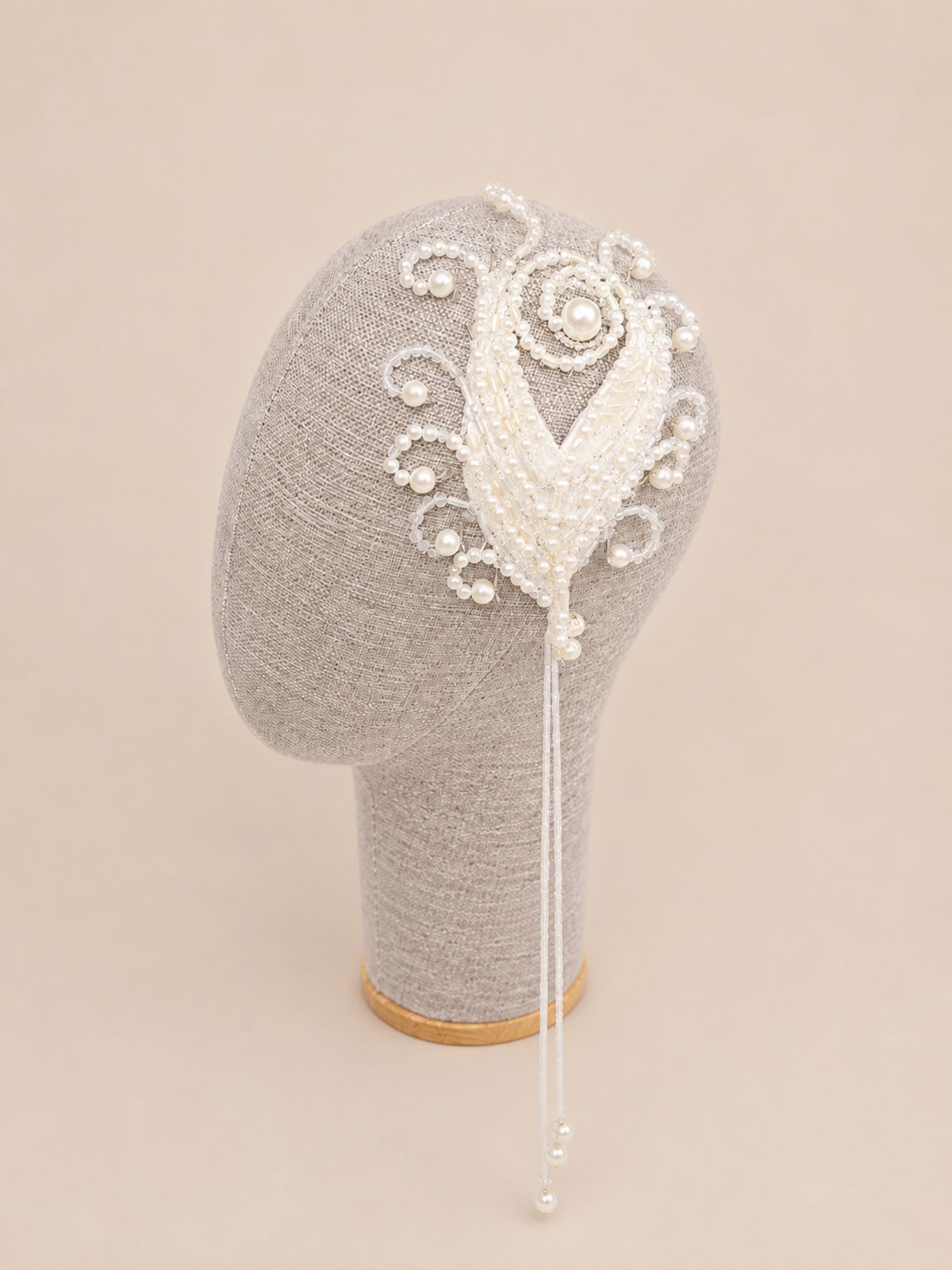 Peacock Reverie Headpiece - Görsel 4