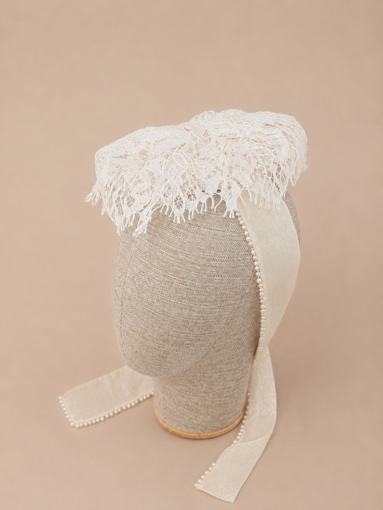 Lace Windflower Fascinator - Görsel 4