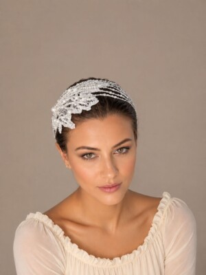 Luminous Leaf Headpiece