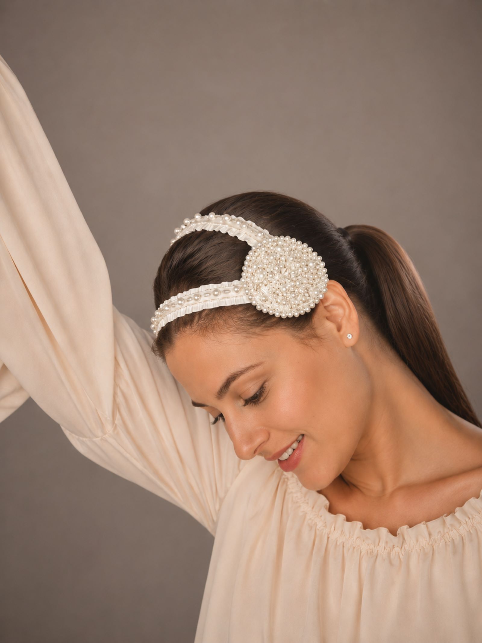 Pearl Heirloom Headband - Görsel 2