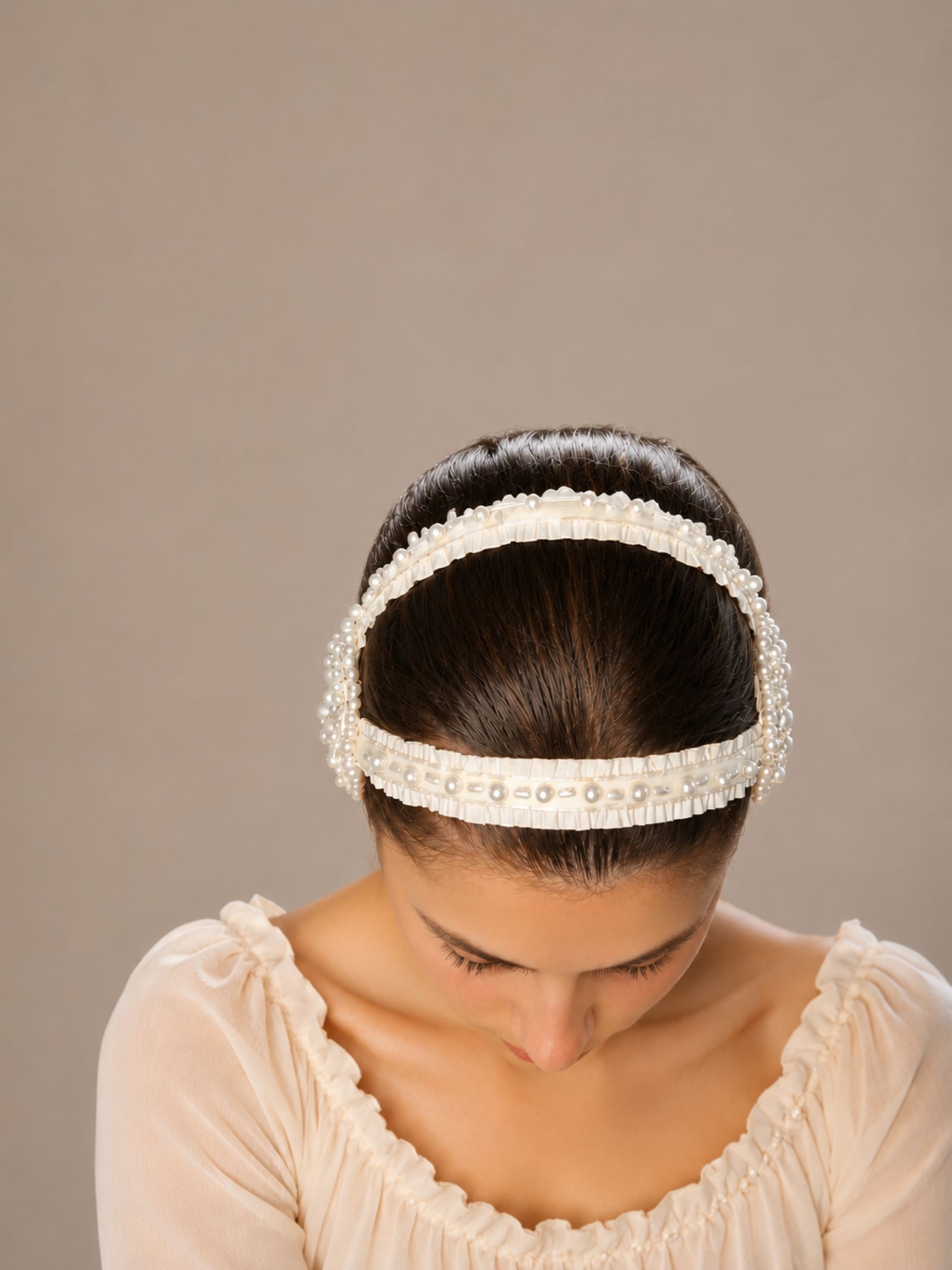 Pearl Heirloom Headband - Görsel 3