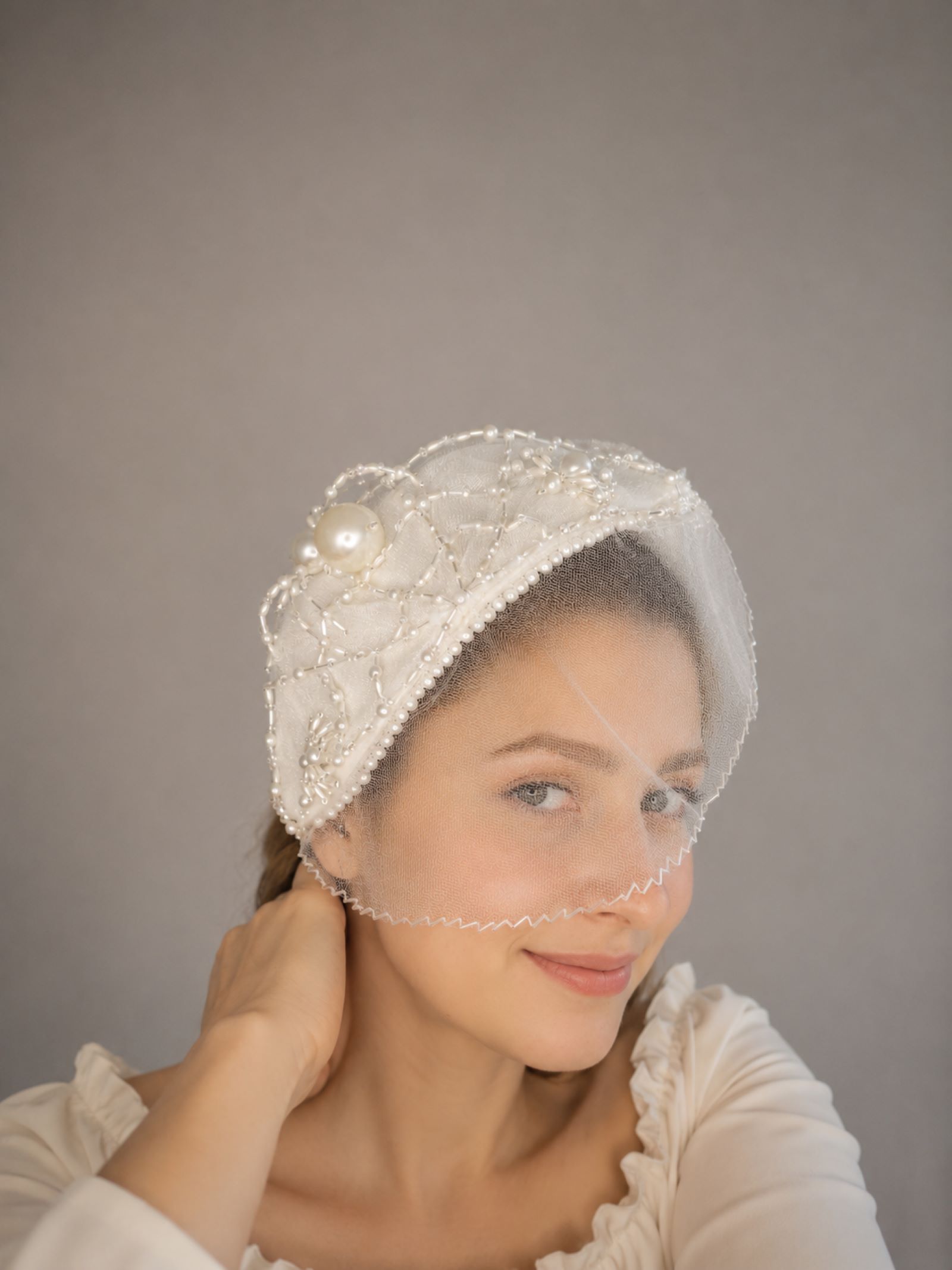 Gleamy Web Half Hat Veilette - Görsel 2