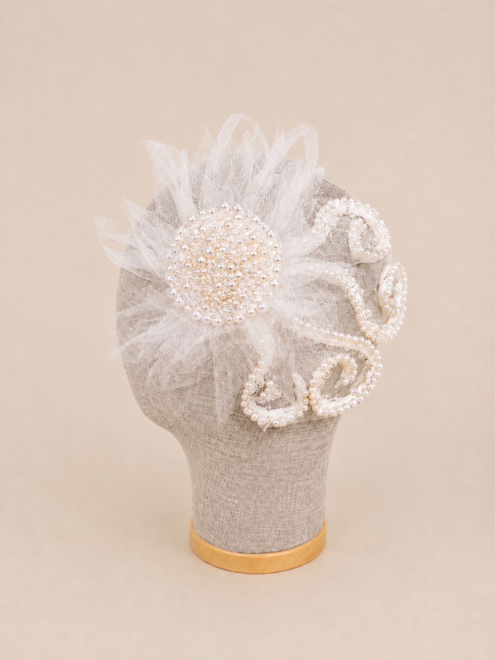 Sunflower Spiral Tendrils Headpiece - Görsel 3