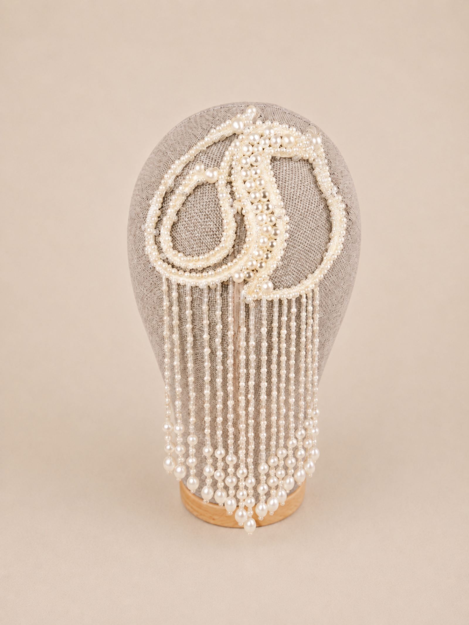 Swan Cascade Hair Comb - Görsel 2